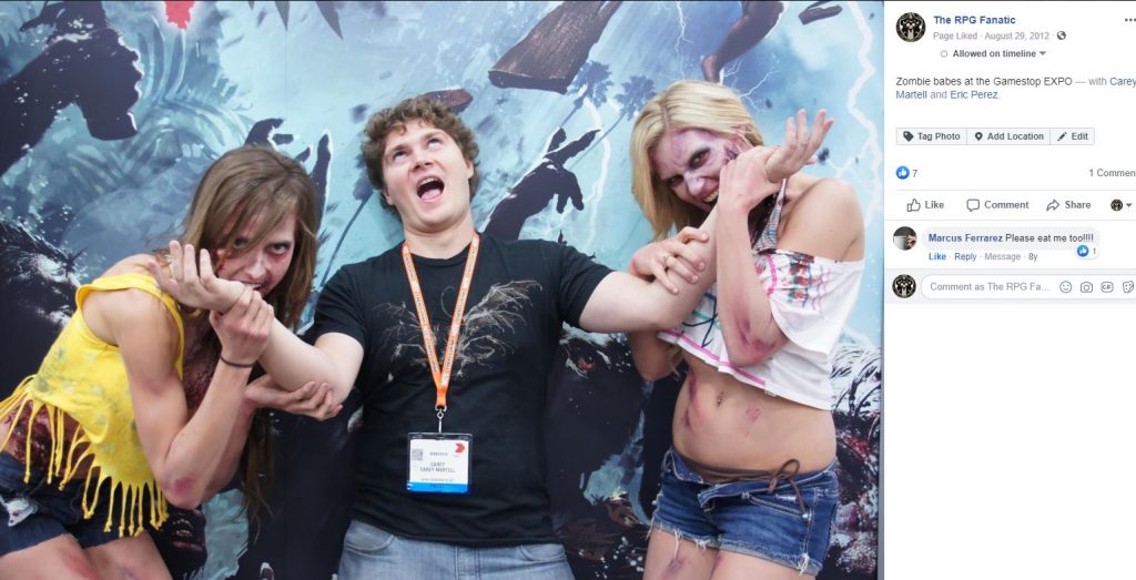 Photo from the 2012 Gamestop Expo.