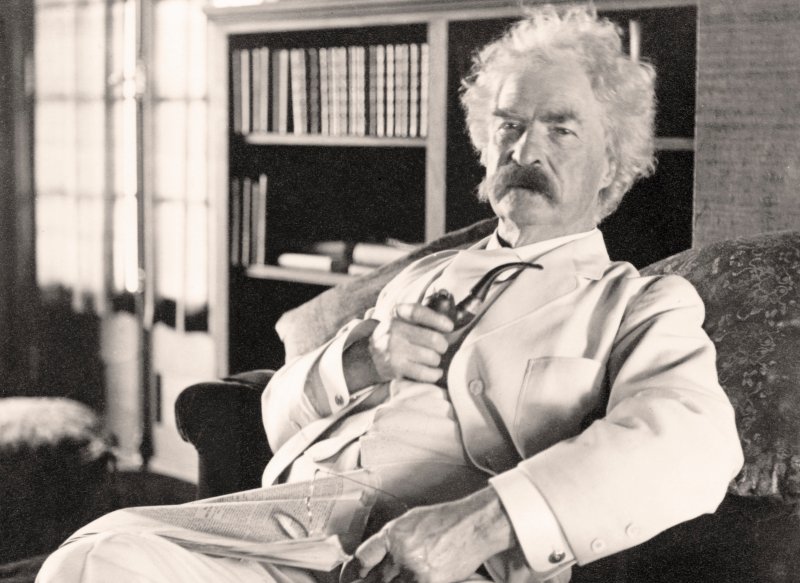 Samuel Langhorne Clemens was known by the pen name Mark Twain American humorist, satirist, writer, and lecturer From photograph taken in his old age 