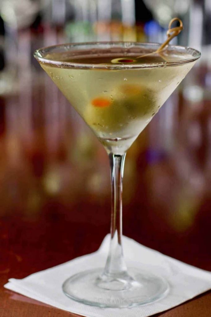 A Dirty Martini