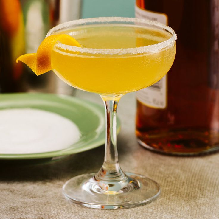 A Sidecar cocktail.